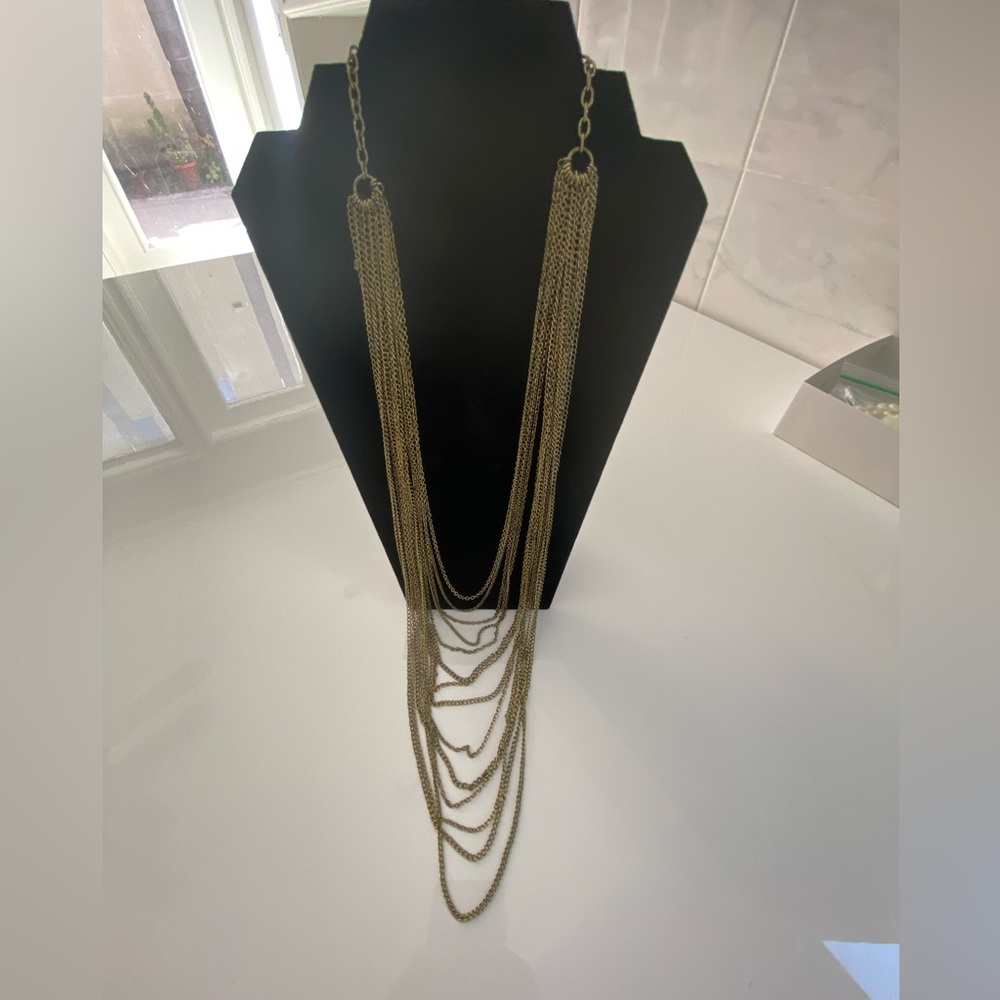 Golden copper chain